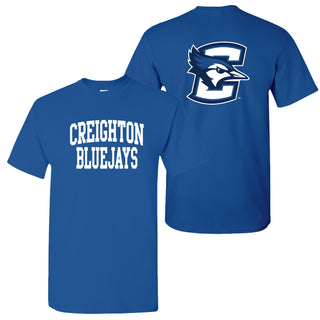 Creighton Front Back Print T-Shirt - Royal