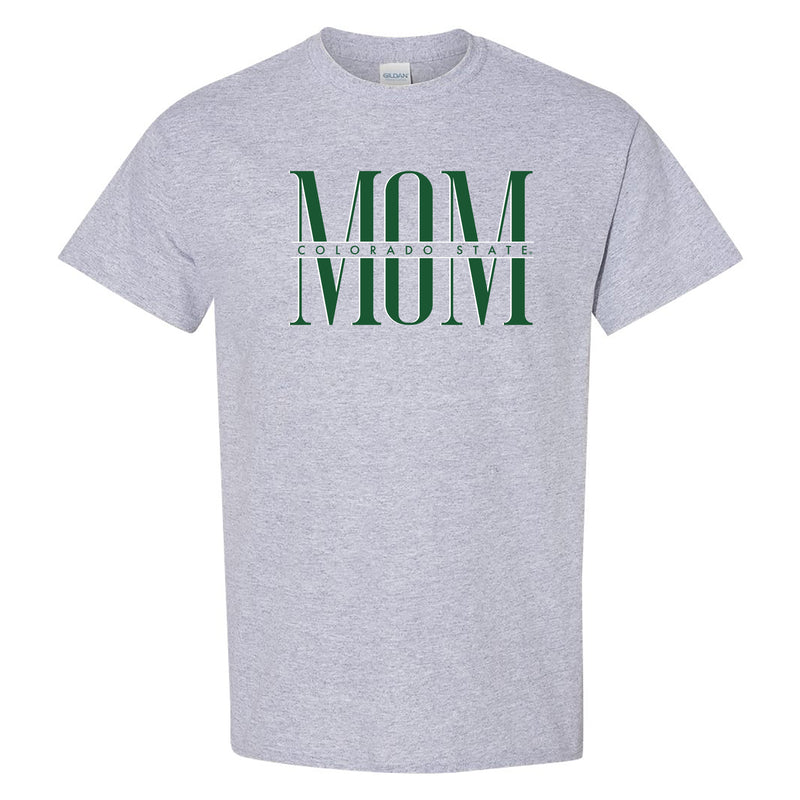 Colorado State Classic Mom T-Shirt - Sport Grey