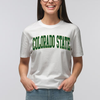 Colorado State Rams Mega Arch T-Shirt - White