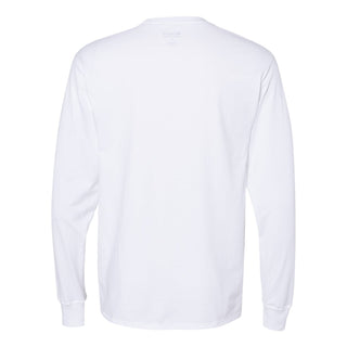 Interlocking UNC Logo Long Sleeve T-Shirt - White