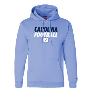 Champion Carolina Football Powerblend Hoodie - Light Blue