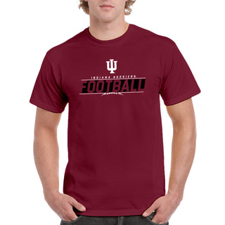 Indiana University Hoosiers Football Charge Short Sleeve T-Shirt - Cardinal