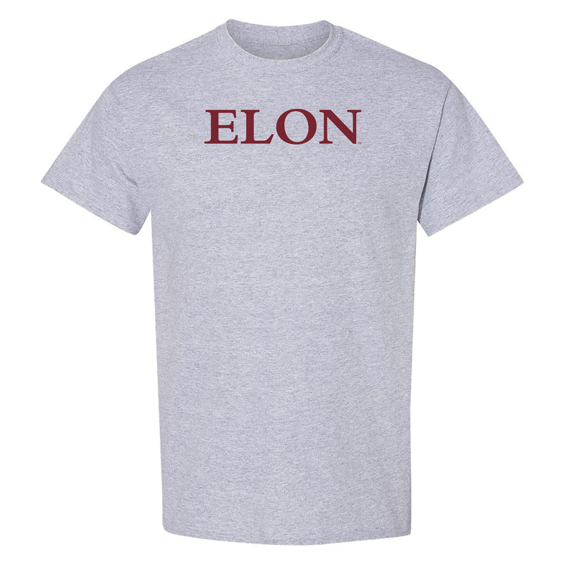 Elon Phoenix Basic Block T Shirt - Sport Grey