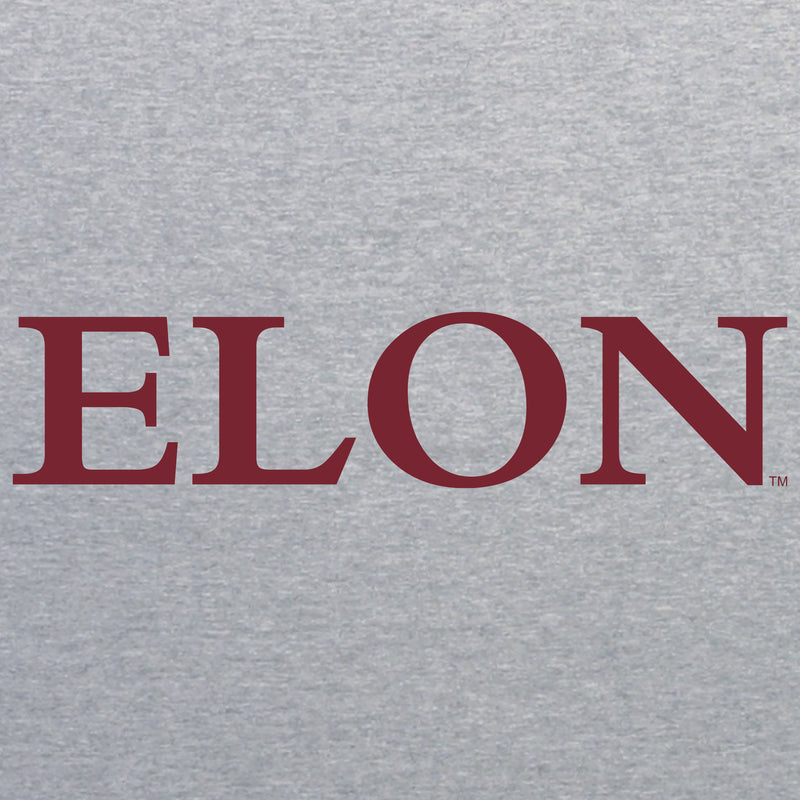 Elon Phoenix Basic Block Long Sleeve T Shirt - Sport Grey