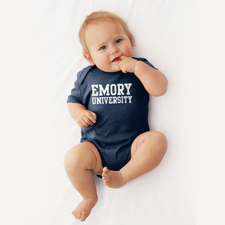 Emory University Eagles Basic Block Creeper - Navy