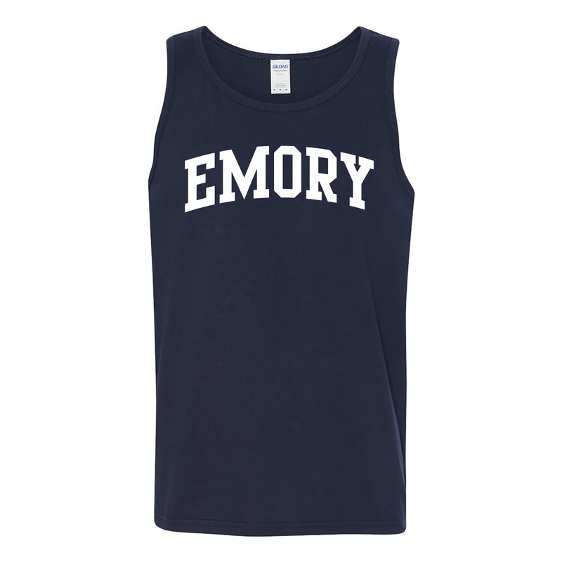 Emory University Eagles Arch Logo Tank Top - Navy