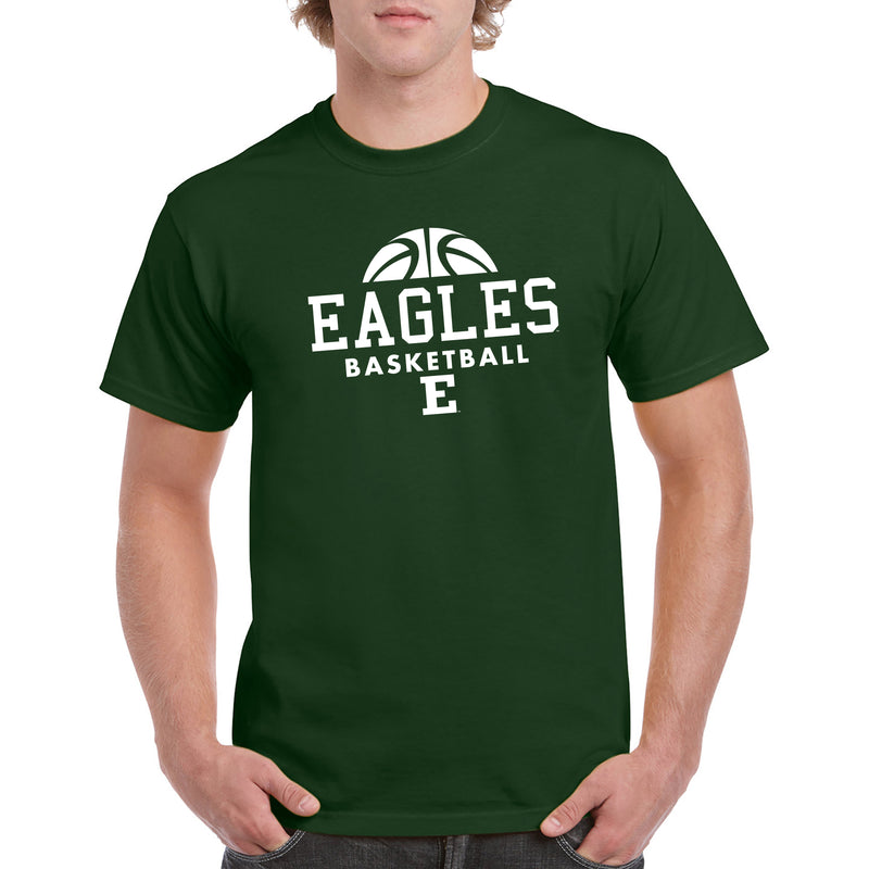 Eastern Michigan University Eagles Basketball Hype Short Sleeve T Shirt - Forest