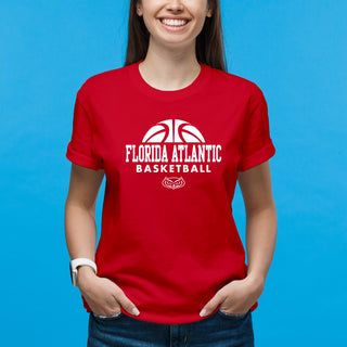 Florida Atlantic Owls Basketball Hype T Shirt - Red