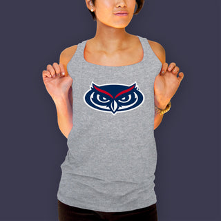 Florida Atlantic Owls Primary Logo Tank Top - Sport Grey