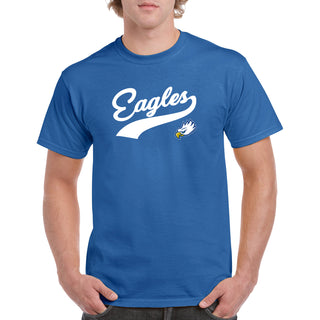 Florida Gulf Coast University Eagles Baseball Jersey Script Short Sleeve T-Shirt - Royal