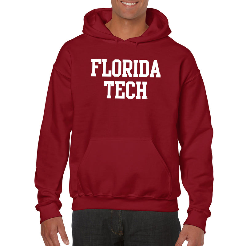 Florida Institute of Technology Panthers Basic Block Hoodie - Cardinal