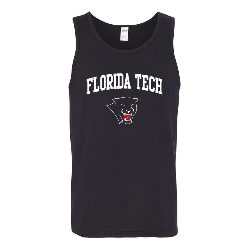 Florida Institute of Technology Panthers Arch Logo Tank Top - Black