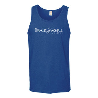 Franklin & Marshall College Diplomats Basic Block Tank Top - Royal