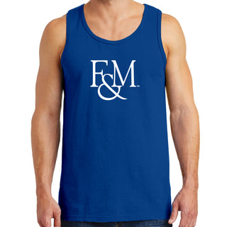 Franklin & Marshall College Diplomats Primary Logo Tank Top - Royal