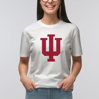 Indiana University Hoosiers Trident Short Sleeve T-Shirt - White
