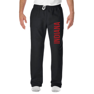 Indiana Hoosiers Super Block Sweatpants - Black