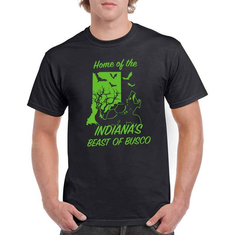 Indiana Beast of Busco Cryptid T-Shirt - Black