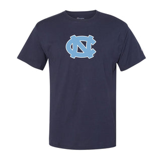 Interlocking UNC Logo T-Shirt - Navy