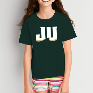 Jacksonville University Dolphins Primary Logo Cotton Youth T-Shirt - Forest