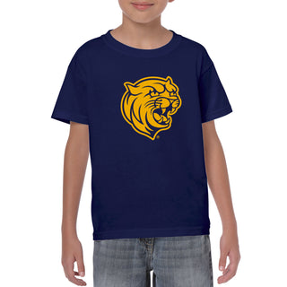 Johnson & Wales University Wildcats Primary Logo Youth Short Sleeve T Shirt - Cobalt