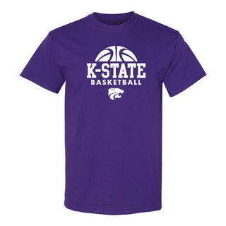 Kansas State Wildcats Basketball Hype T Shirt - Purple