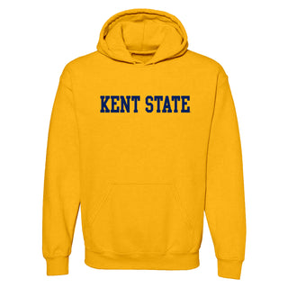 Kent State Golden Flashes Basic Block Hoodie - Gold