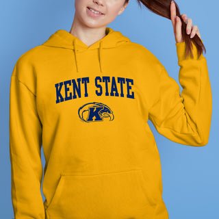 Kent State Golden Flashes Arch Logo Hoodie - Gold