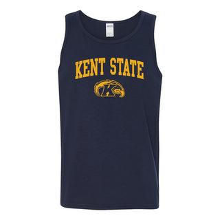 Kent State University Golden Flashes Arch Logo Tank Top - Navy