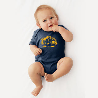 Kent State University Golden Flashes Primary Logo Creeper - Navy