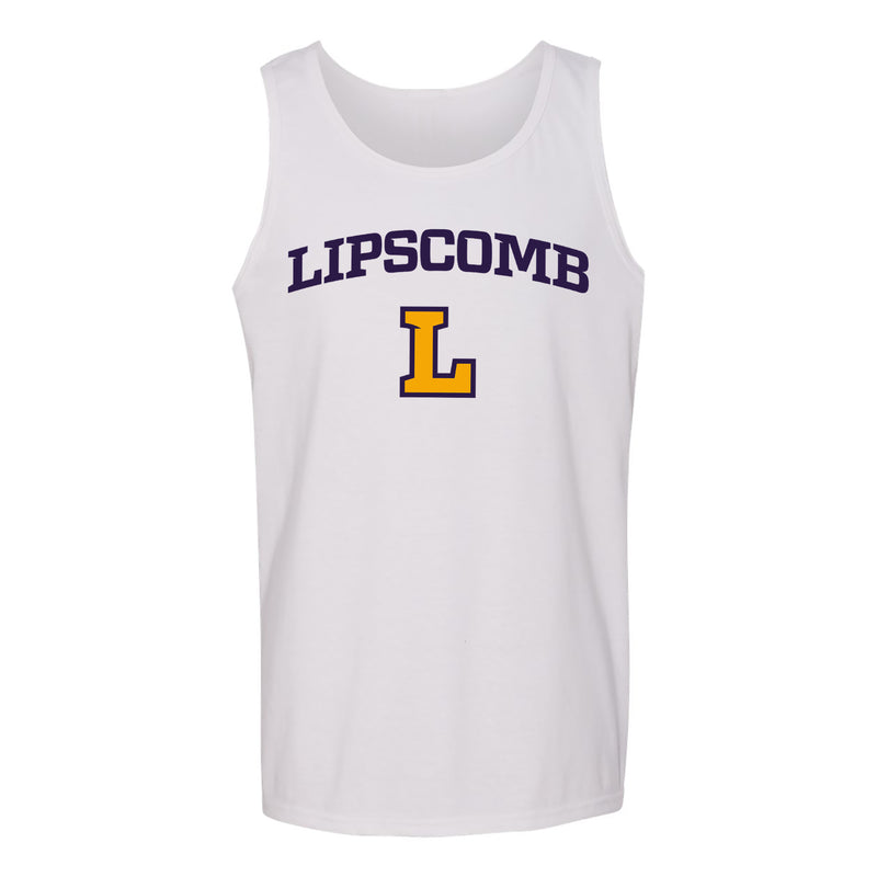 Lipscomb Bisons Arch Logo Tank Top - White