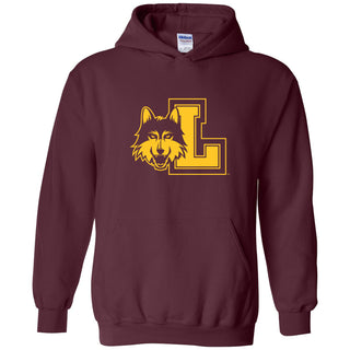 Loyola University Chicago Rambler Logo Hoodie - Maroon