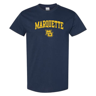 Marquette University Golden Eagles Arch Logo T-Shirt - Navy