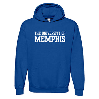 Memphis Tigers Basic Block Hoodie - Royal