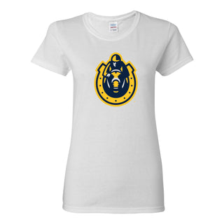 Murray State University Racers Primary Logo Women's Short Sleeve T Shirt - White