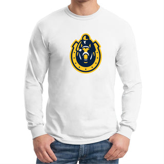 Murray State University Racers Primary Logo Long Sleeve T-Shirt - White