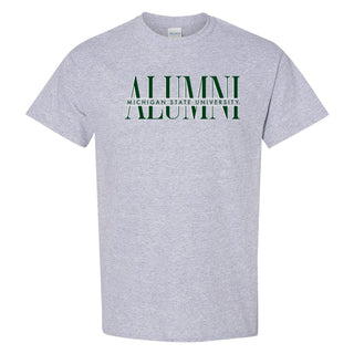 MSU Classic Alumni T-Shirt - Sport Grey