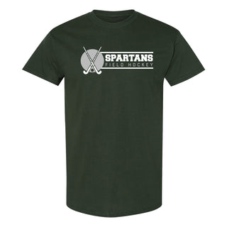 Michigan State Spartans Field Hockey Spotlight T Shirt - Forest