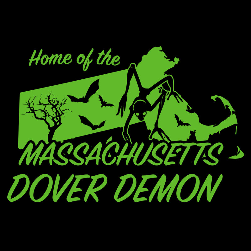 Massachusetts Dover Demon Cryptid T-Shirt - Black