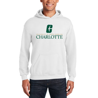 UNC Charlotte Forty-Niners Institutional Logo Hoodie - White