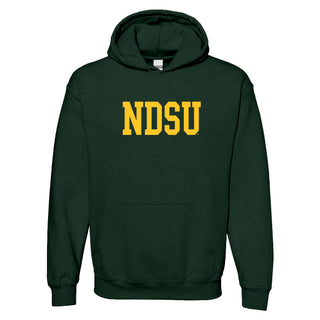 North Dakota State University Bison Basic Block Hoodie - Forest