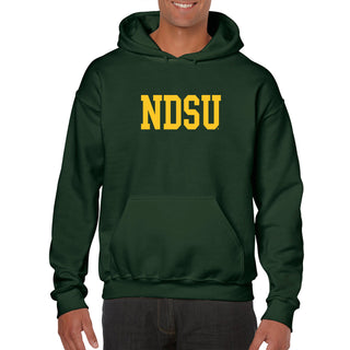 North Dakota State University Bison Basic Block Hoodie - Forest