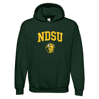 North Dakota State University Bison Arch Logo Hoodie - Forest