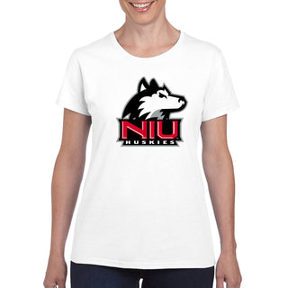 Northern Illinois Primary Logo Womens T-Shirt - White