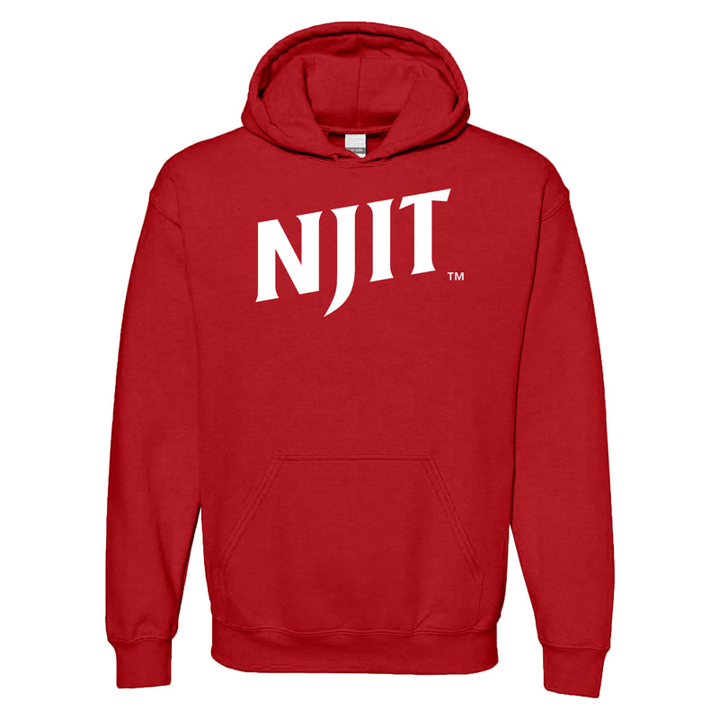 New Jersey Institute of Technology Basic Block Hoodie - Red
