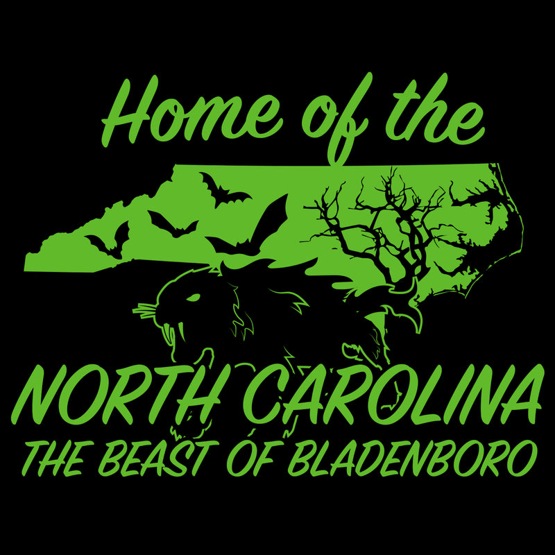 North Carolina Beast of Bladenboro Cryptid T-Shirt - Black