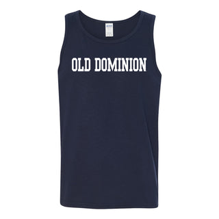 Old Dominion University Monarchs Basic Block Tank Top - Navy