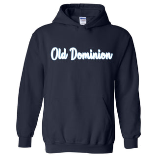 Old Dominion University Monarchs Basic Script Heavy Blend Hoodie - Navy