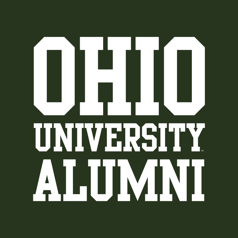 Ohio University Bobcats Basic Block Alumni Short Sleeve T Shirt - Forest