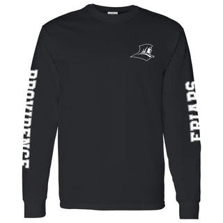 Providence College Friars Double Sleeve Print Long Sleeve - Black