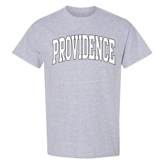 Providence Friars Mega Arch T-Shirt - Sport Grey